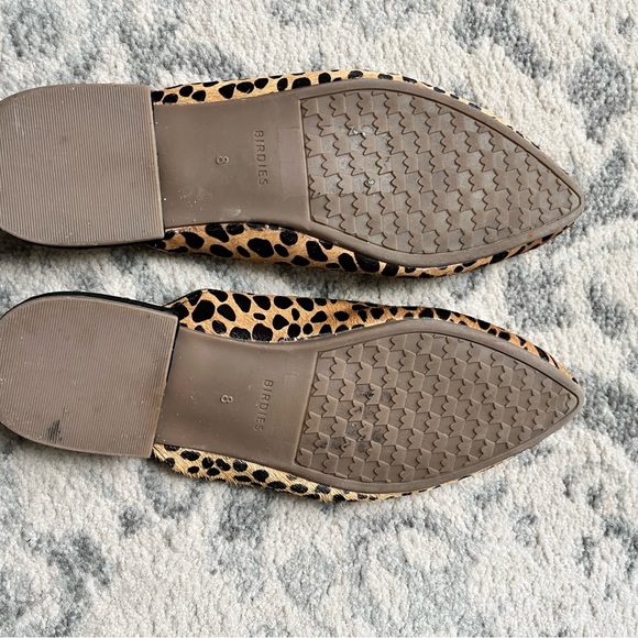 Birdies The Swan Cheetah Print Mules Tan and Black - Picture 3 of 4